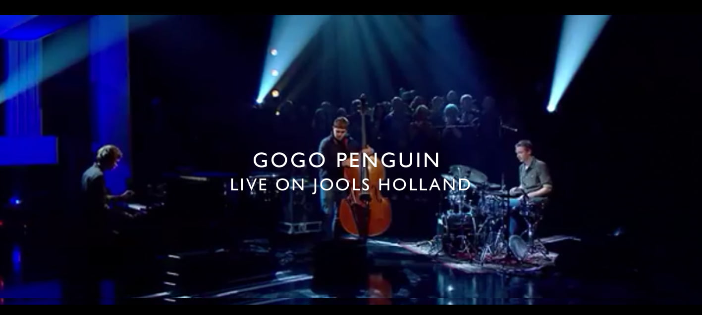 Watch GoGo Penguin’s performance on Later with Jools Holland