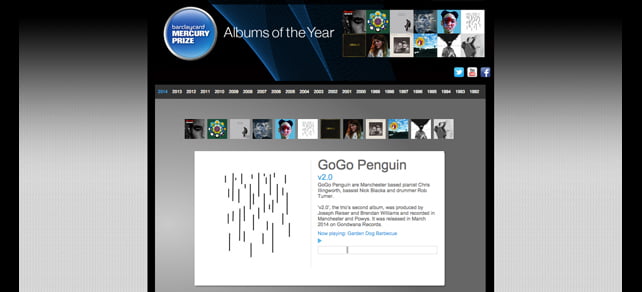 GoGo Penguin’s v2.0 album is a Barclaycard Mercury Music Prize 2014 Album of the Year