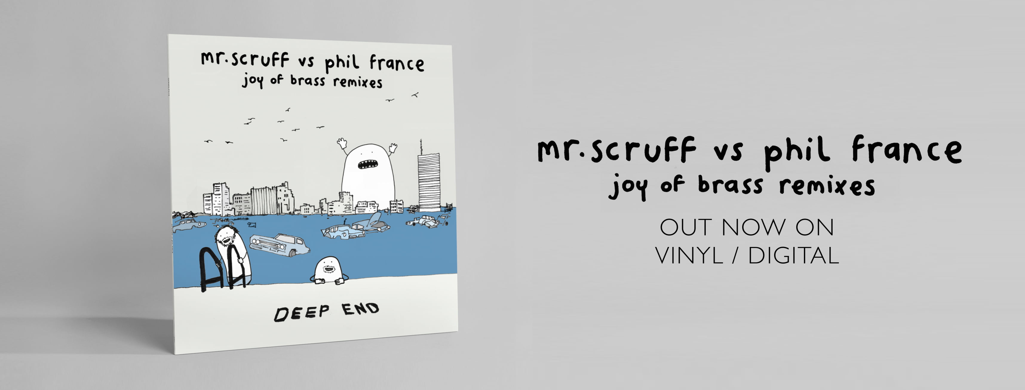 Mr. Scruff Vs Phil France Joy of Brass (Facebook Banner) OUT NOW